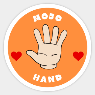 Mojo Hand Sticker